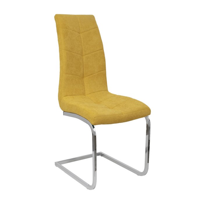 Обеденный стул Tomas желтого цвета