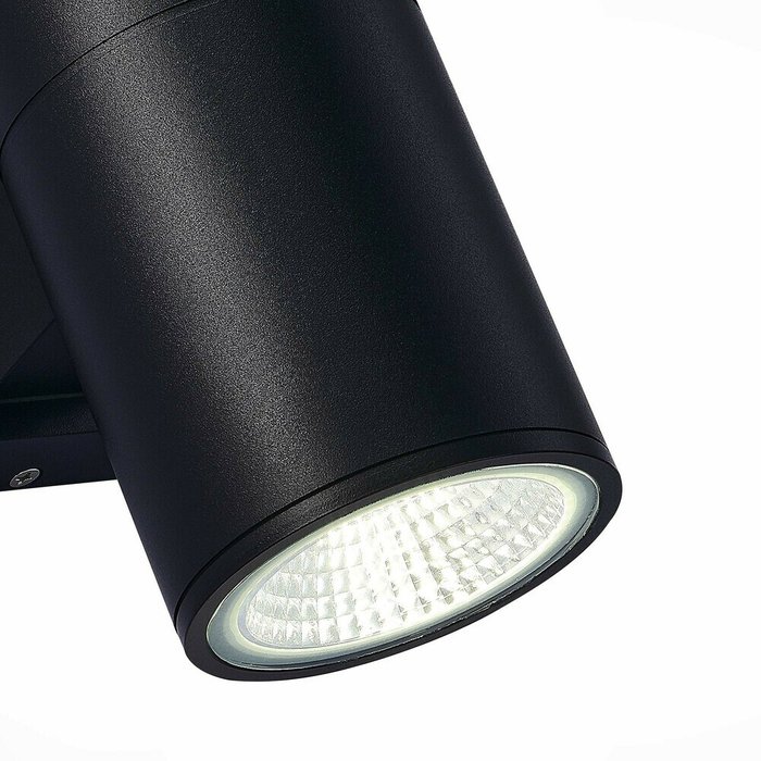 Уличный настенный светильник Tubo2 черного цвета - лучшие Настенные уличные светильники в INMYROOM