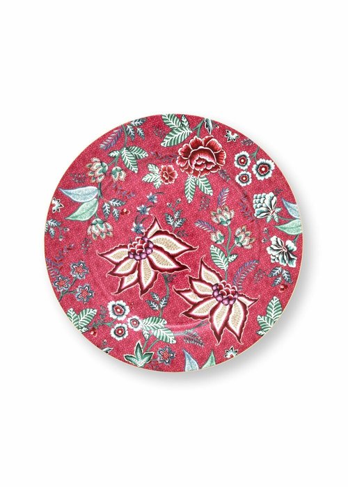 Набор из 2-х тарелок Flower Festival Dark Pink, D32 см - купить Тарелки по цене 6249.0