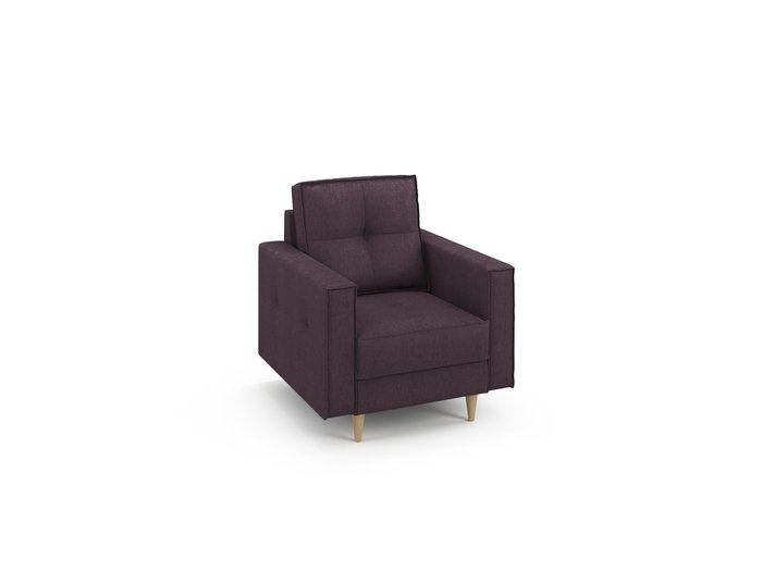 Кресло Otto темно-фиолетового цвета - купить Интерьерные кресла по цене 26400.0