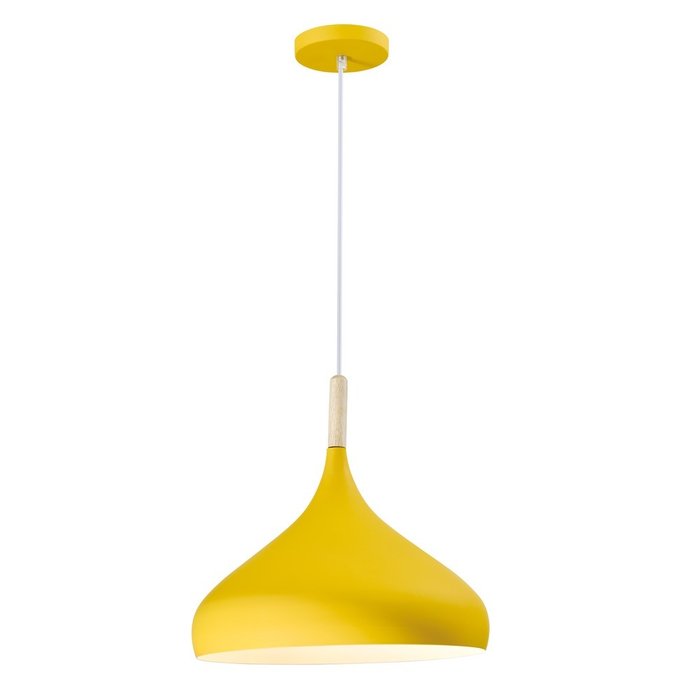 Подвесной светильник Eline желтого цвета - лучшие Подвесные светильники в INMYROOM