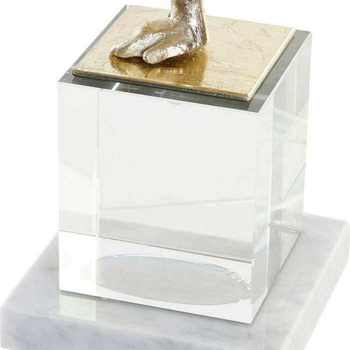 Декоративная фигура Смола Стеклянный Мрамор (30 x 10 x 27 cm) - купить Фигуры и статуэтки по цене 8770.0