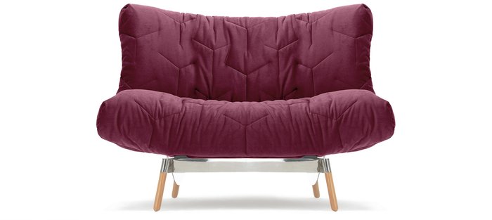  Кресло-кровать АРТЕС Аэро Хром красного цвета - купить Интерьерные кресла по цене 21990.0
