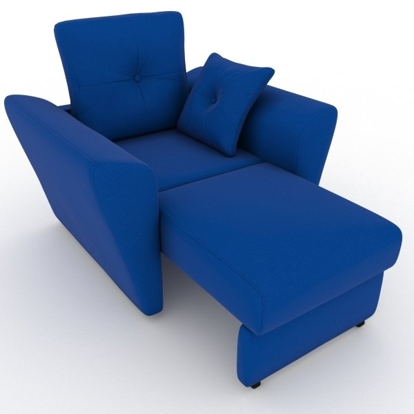 Кресло-кровать Neapol синего цвета - купить Интерьерные кресла по цене 9700.0