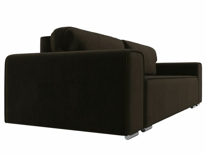 Диван-кровать Лига 029 темно-коричневого цвета - лучшие Прямые диваны в INMYROOM