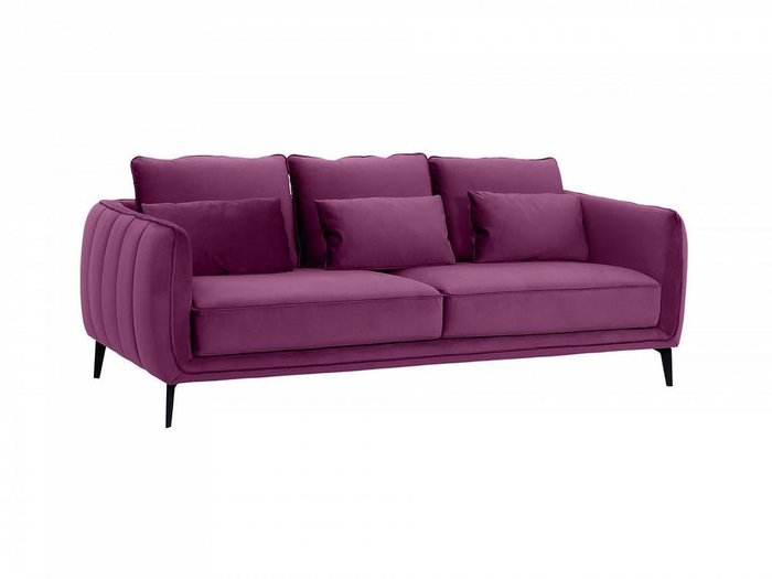 Диван Amsterdam пурпурного цвета - купить Прямые диваны по цене 89910.0