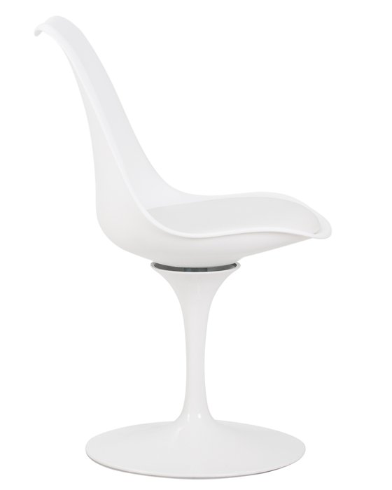 Стул обеденный Tulip белого цвета - лучшие Обеденные стулья в INMYROOM