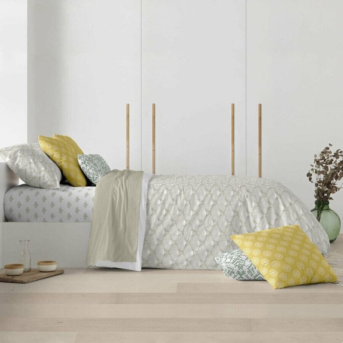 Пододеяльник Decolores Nashik Бежевый 175 темы 140 x 200 cm - лучшие Пододеяльники в INMYROOM Пододеяльник Decolores Nashik Бежевый 175 темы 140 x 200 cm - лучшие Пододеяльники в INMYROOM