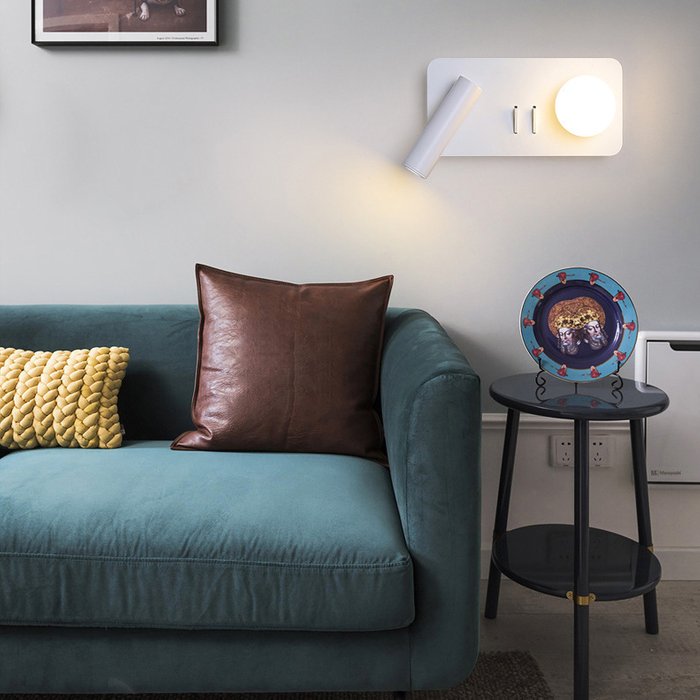 Настенный светильник SNOTRA WALL B Right 3000К - лучшие Бра и настенные светильники в INMYROOM