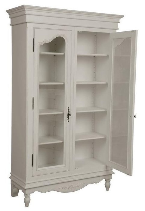 Книжный шкаф Марсель белого цвета - купить Книжные шкафы по цене 143570.0