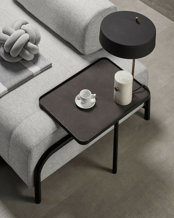 Подушка-подлокотник Compo светло-серого цвета - купить Декоративные подушки по цене 28990.0