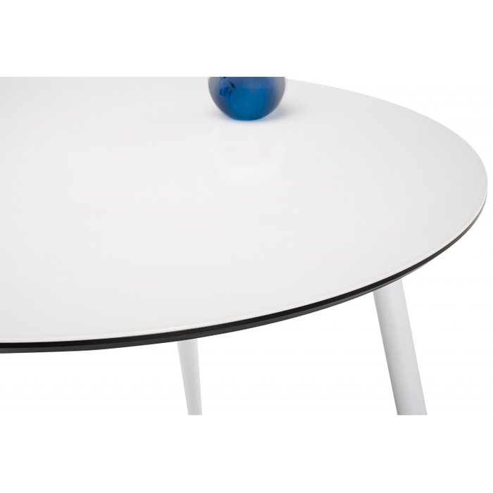 Стол обеденный Анселм белого цвета - купить Обеденные столы по цене 12690.0