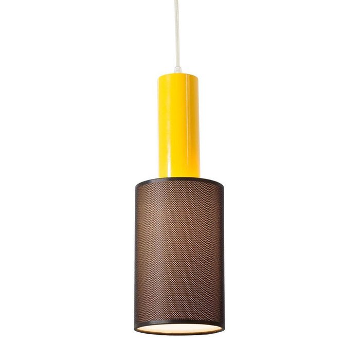 Подвесной светильник Roller с абажуром черного цвета  - купить Подвесные светильники по цене 5280.0