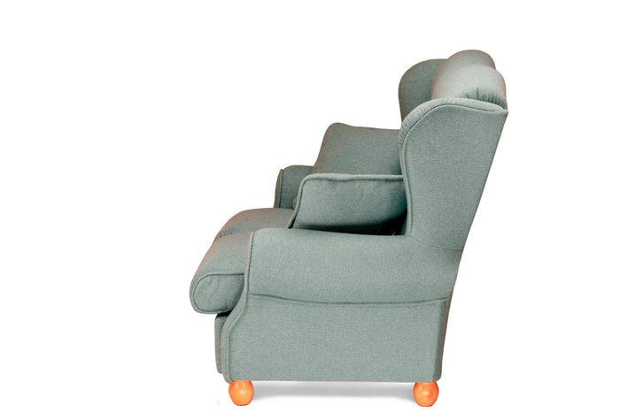 Прямой диван-кровать Ланкастер Комфорт светло-зеленого цвета - купить Прямые диваны по цене 67190.0