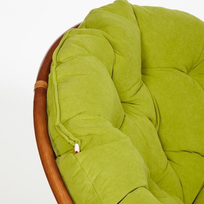 Кресло-качалка Papasan коричневого цвета - лучшие Садовые кресла в INMYROOM Кресло-качалка Papasan коричневого цвета - лучшие Садовые кресла в INMYROOM