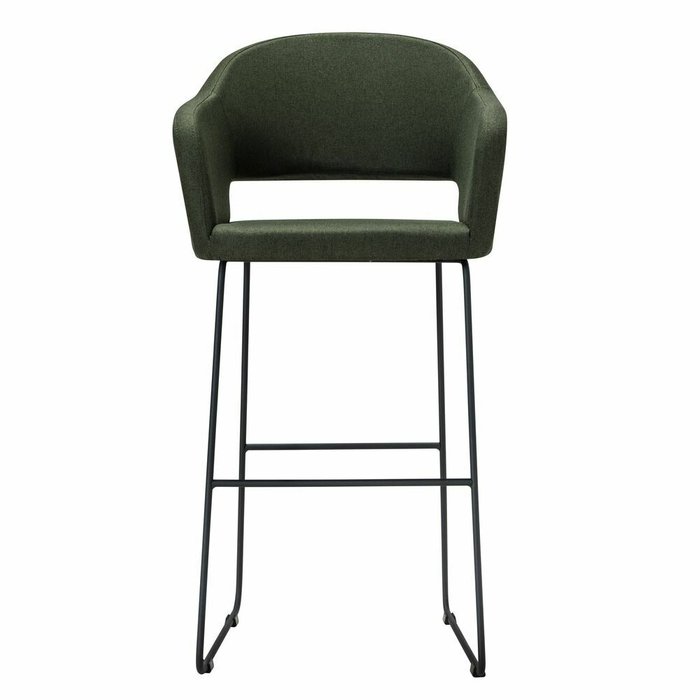 Полубарный стул Oscar тёмно-зеленого цвета - купить Барные стулья по цене 12090.0