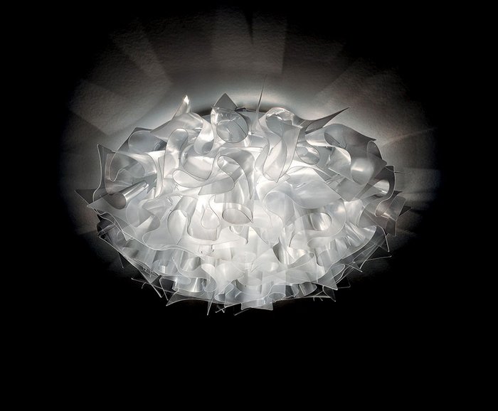 Настенно-потолочный светильник Veli Large Prisma белого цвета - купить Бра и настенные светильники по цене 50350.0