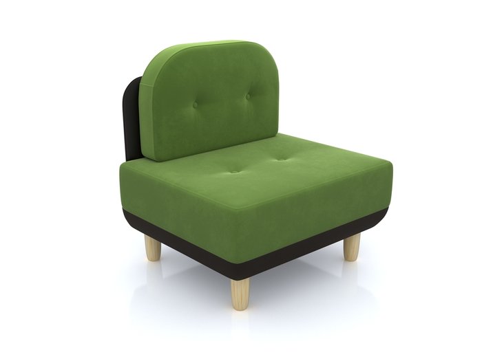 Кресло Торли зеленого цвета