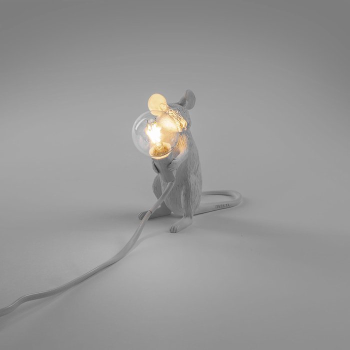 Настольная лампа SelettI Mouse Lamp Sitting - купить Настольные лампы по цене 6540.0