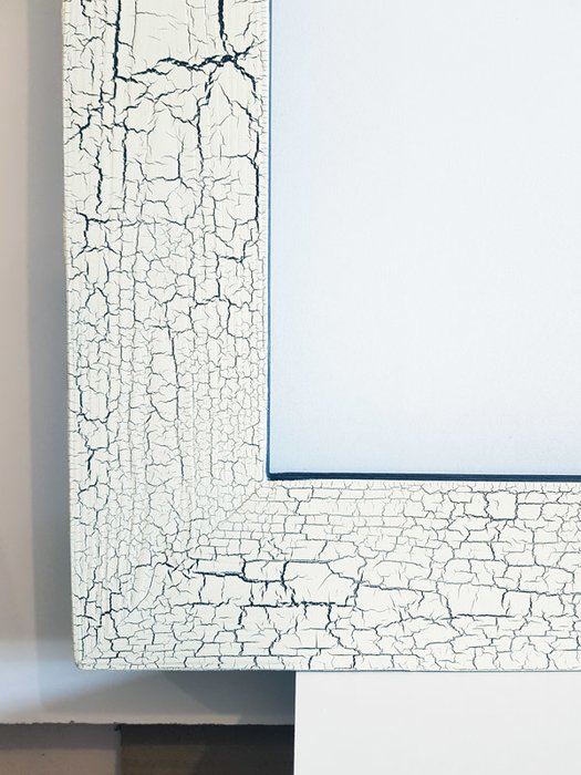 Настенное зеркало Слоновая кость в раме из массива сосны 90х90 - купить Настенные зеркала по цене 13990.0