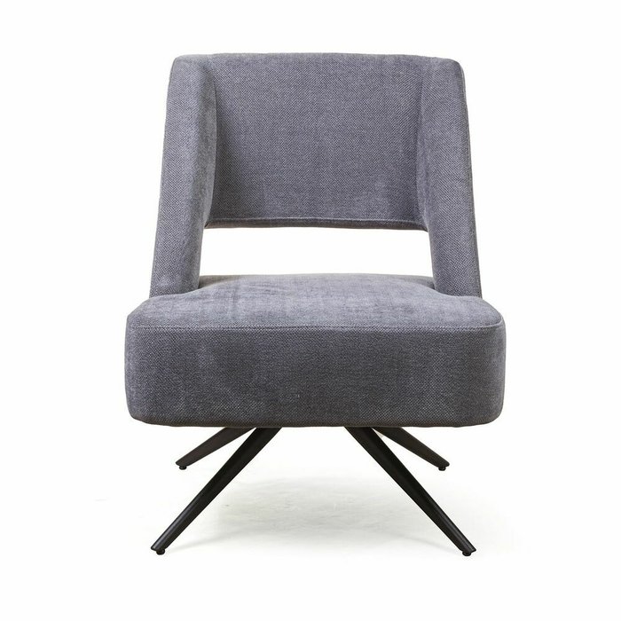 Кресло Molly серого цвета - купить Интерьерные кресла по цене 32900.0
