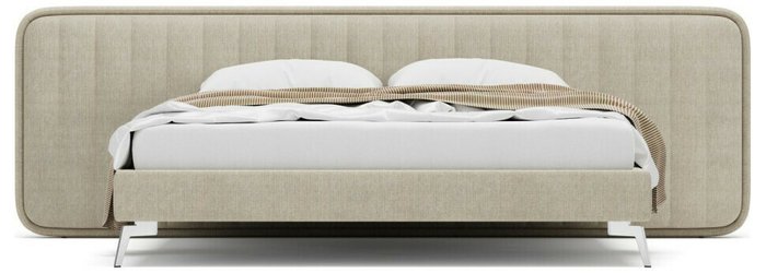 Кровать Forma 2 180х200 бежевого цвета без подъемного механизма - купить Кровати для спальни по цене 125300.0