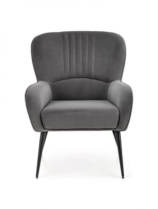 Кресло Verdon серого цвета - купить Интерьерные кресла по цене 28393.0