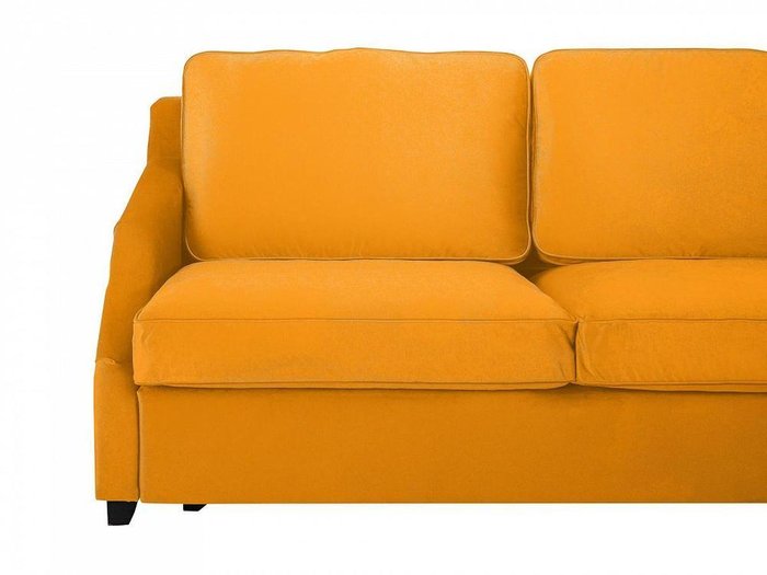 Диван-кровать трёхместный Windsor горчичного цвета - лучшие Прямые диваны в INMYROOM