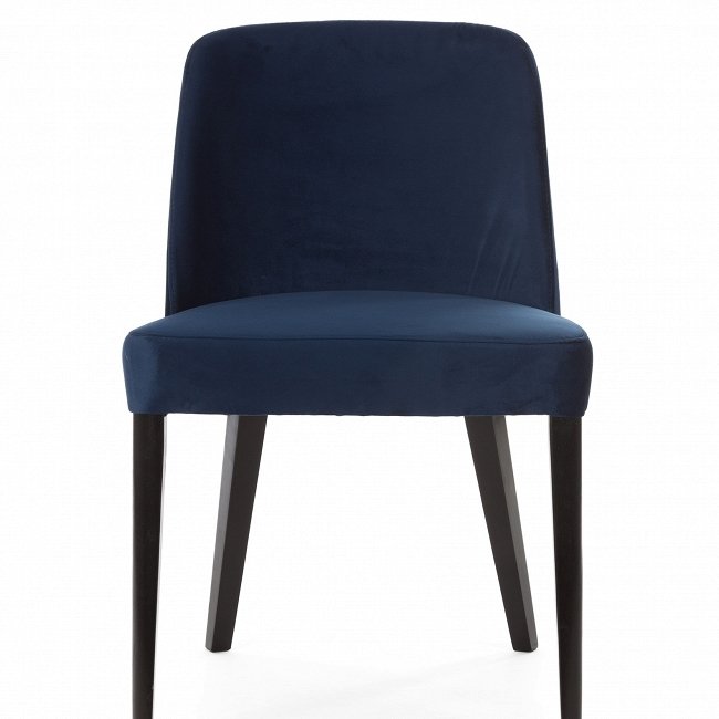 Стул Ebro темно-синего цвета - лучшие Обеденные стулья в INMYROOM