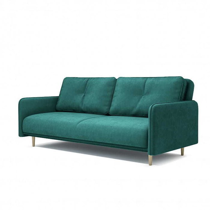 Диван-кровать Блумбер зеленого цвета - лучшие Прямые диваны в INMYROOM