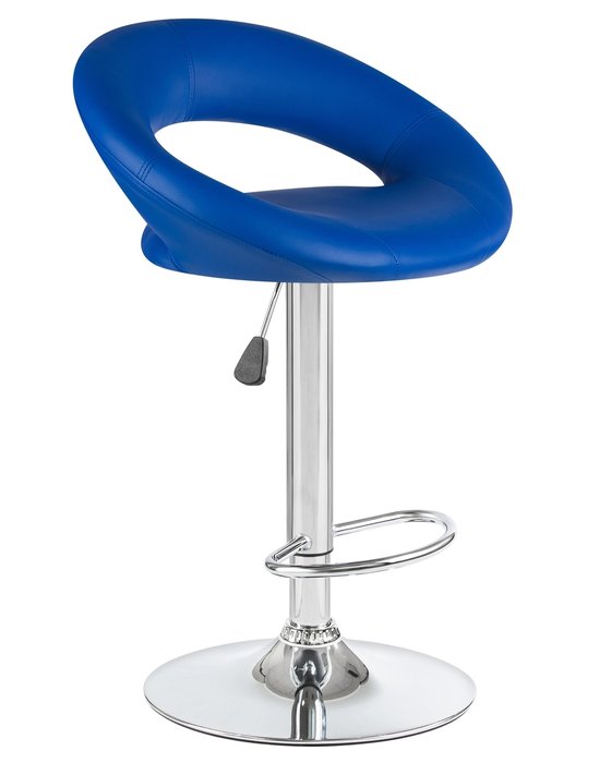 Стул барный Mira синего цвета - купить Барные стулья по цене 6050.0