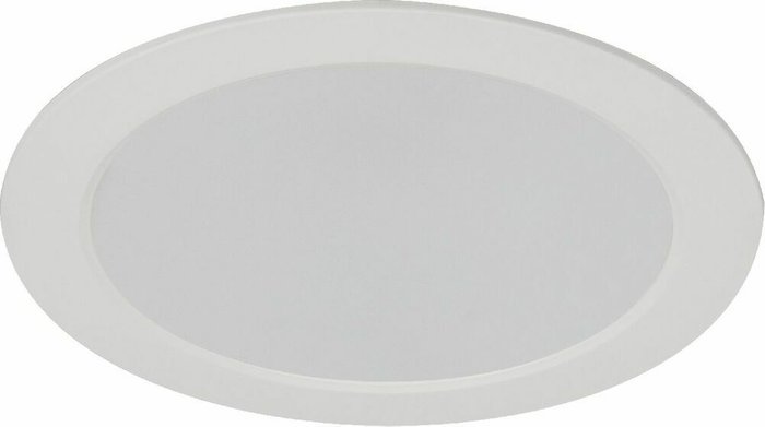 Встраиваемый светильник LED 17 Б0057425 (пластик, цвет белый)