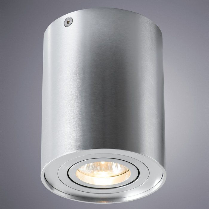 Потолочный светильник из металла серебряного цвета - купить Потолочные светильники по цене 1360.0