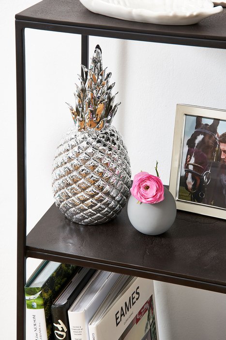 Декор Pineapple silver серебряного цвета   - лучшие Фигуры и статуэтки в INMYROOM