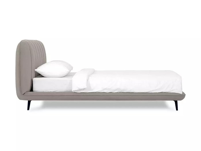 Кровать Amsterdam 160х200 серо-коричневого цвета - лучшие Кровати для спальни в INMYROOM