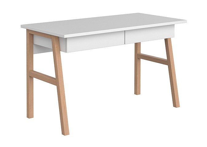 Стол письменный Classic М1 белого цвета - лучшие Письменные столы в INMYROOM