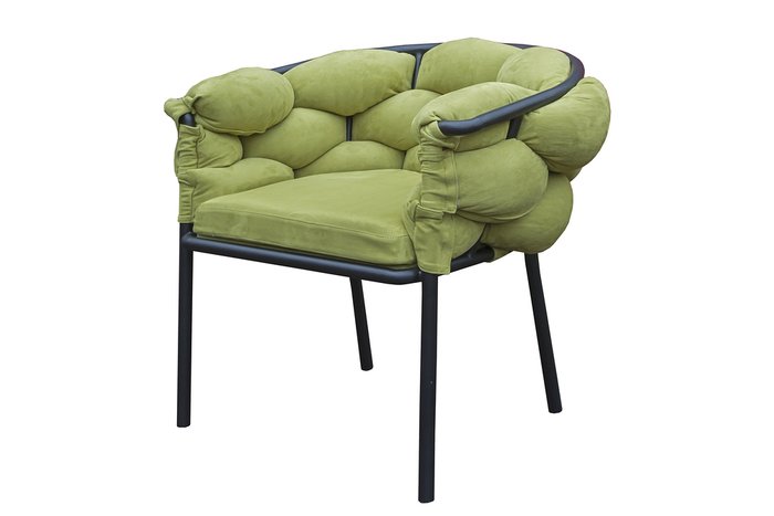 Кресло Bizet-K зеленого цвета