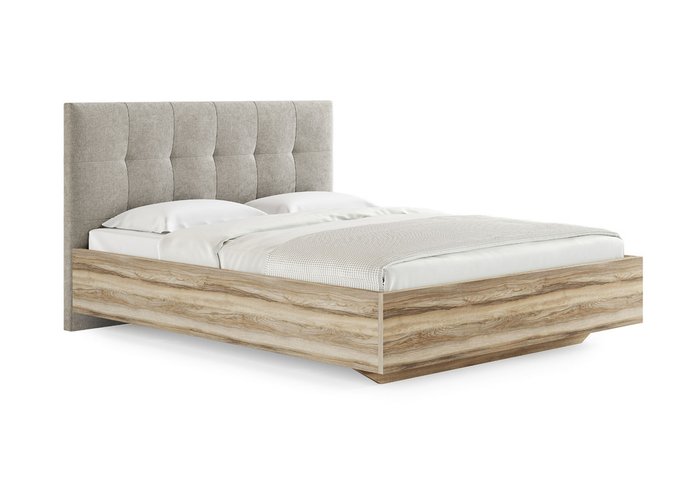 Кровать Vena 180х200 с изголовьем песочного цвета без основания и подъемного механизма
