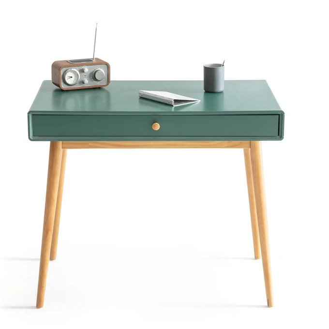 Письменный стол Jimi зеленого цвета