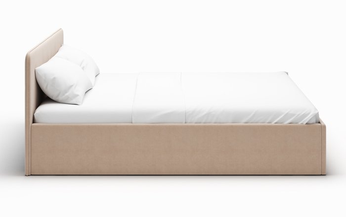 Кровать Rafael 160х200 цвета латте без подъёмного механизма  - лучшие Кровати для спальни в INMYROOM