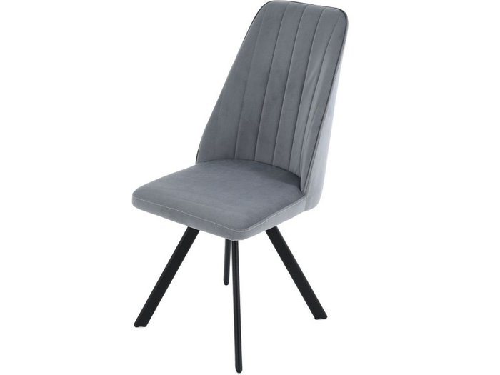 Стул Silvio серого цвета - купить Обеденные стулья по цене 8700.0
