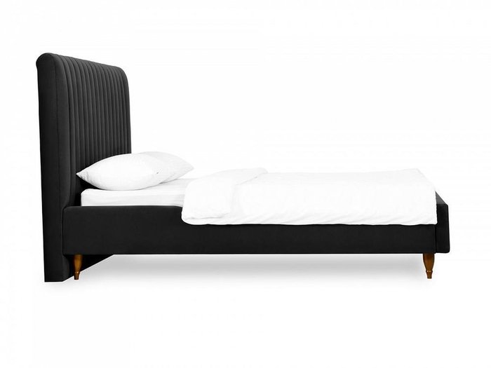 Кровать Dijon 160х200 черного цвета - купить Кровати для спальни по цене 82530.0