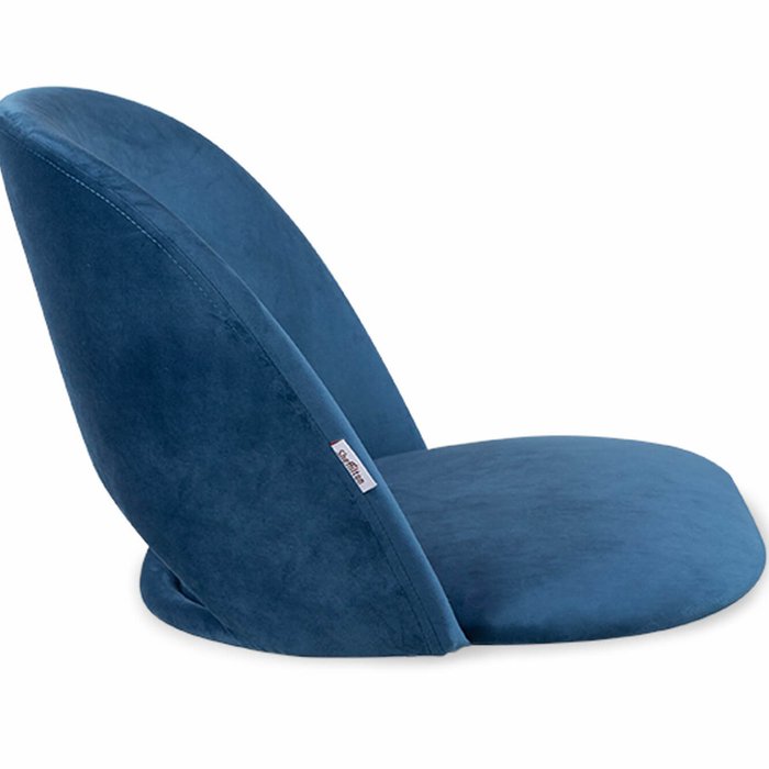 Стул полубарный Merak синего цвета - лучшие Барные стулья в INMYROOM