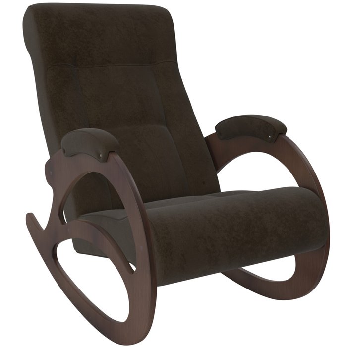 Кресло-качалка Модель 4 без лозы VeronaWenge/орех