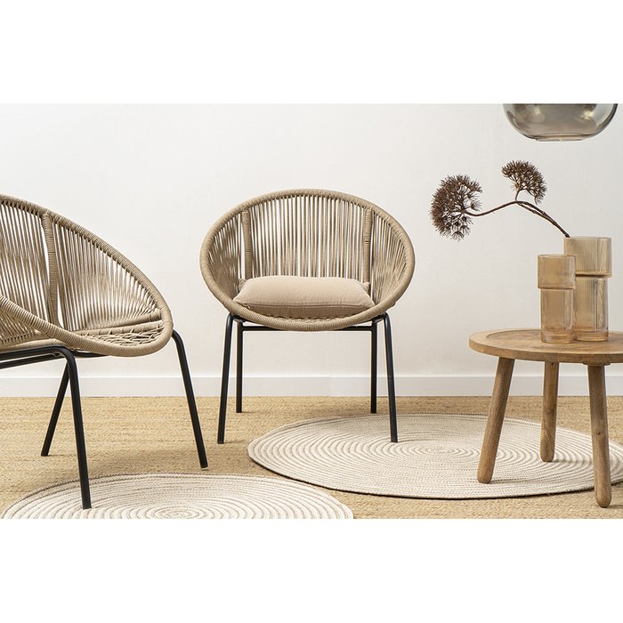 Кресло Marianne коричневого цвета - лучшие Интерьерные кресла в INMYROOM