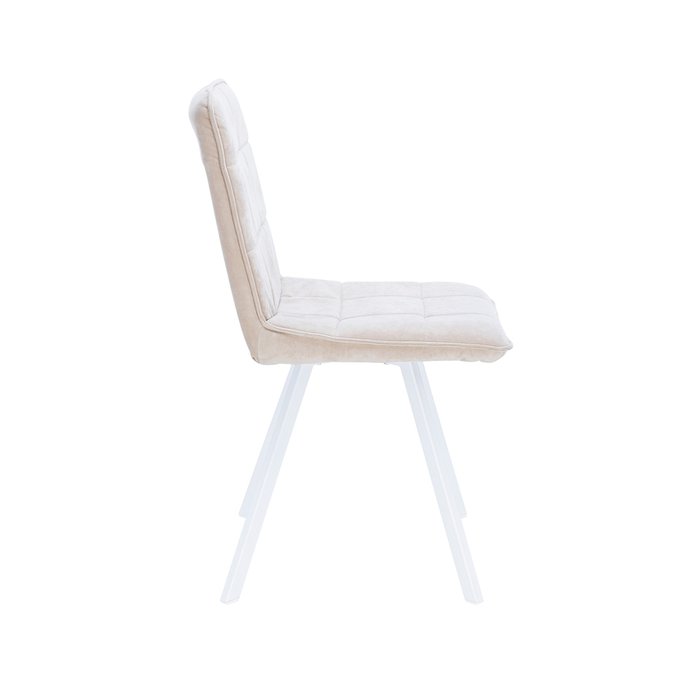 Стул Норман бело-бежевого цвета - лучшие Обеденные стулья в INMYROOM