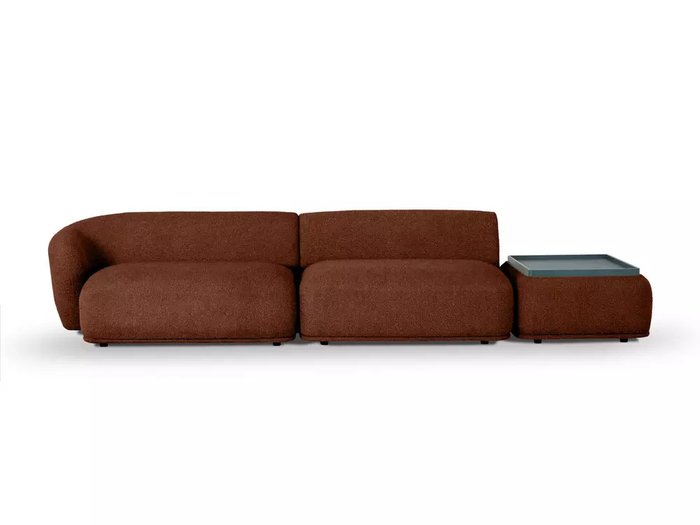 Модульный диван Fabro коричневого цвета