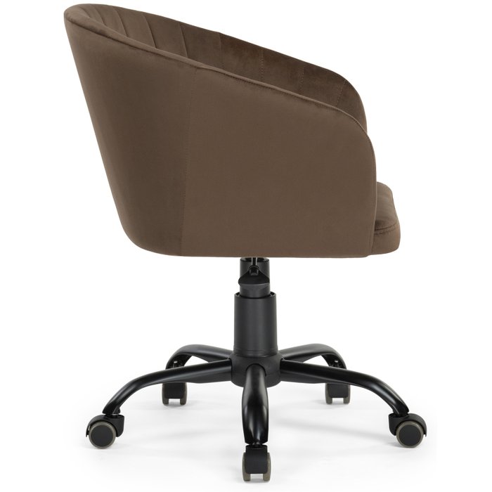 Стул офисный Тибо коричневого цвета - лучшие Офисные кресла в INMYROOM