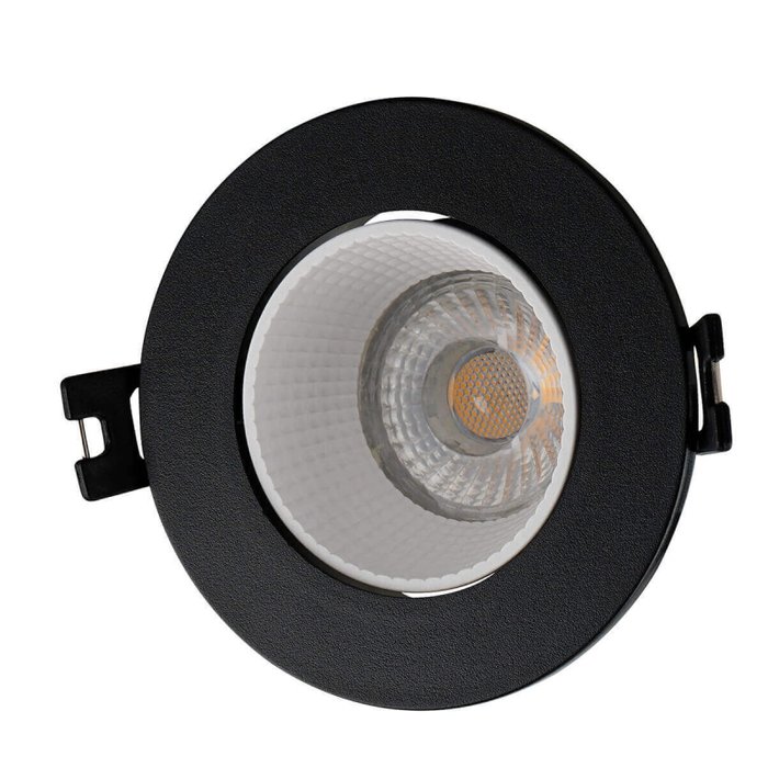 Встраиваемый светильник DK3020BW DK3061-BK+WH (пластик, цвет белый)