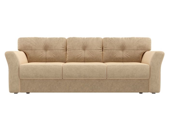 Прямой диван-кровать Манхеттен бежевого цвета - купить Прямые диваны по цене 40590.0